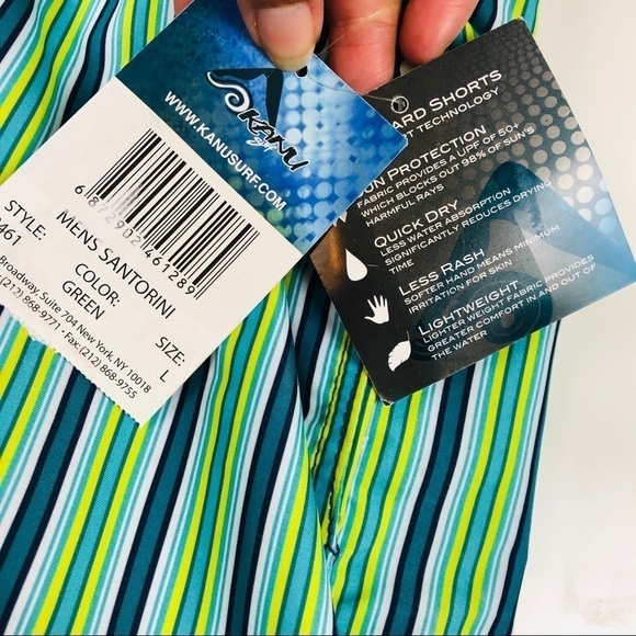 Men’s striped swim trunks Kanu Surf‎ L - Picture 3 of 7